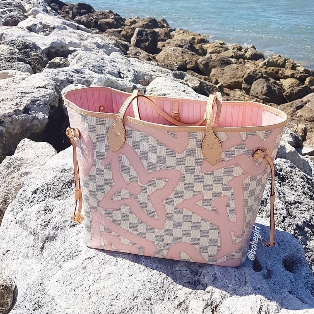 Authentic Limited Edition Neverfull MM Tahitienne - Picture 3 of 10